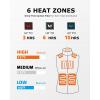 imageVenustas Womens Heated Vest with Battery Lightweight Quilted Vest for WomenMilk White