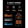 imageVenustas Womens Heated Vest with Battery Lightweight Quilted Vest for WomenMoss