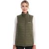 imageVenustas Womens Heated Vest with Battery Lightweight Quilted Vest for WomenMoss