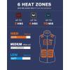 imageVenustas Womens Heated Vest with Battery Lightweight Quilted Vest for WomenNavy Blue