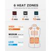 imageVenustas Womens Heated Vest with Battery Up to 20HRS of Warmth Winter Quilted Vest for OutdoorMilk White