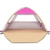 imageVenustas Beach Tent Sun Shelter for 34567810 Person UPF 50 UV Protection Beach Canopy Lightweight and Easy Setup Cabana Portable Shade TentPink
