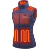 imageVenustas Womens Heated Vest with Battery Up to 20HRS of Warmth Winter Quilted Vest for OutdoorNavy Blue