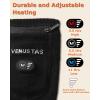 imageVenustas Heated Socks for Men Women with 74V Batteries Rechargeable Electric Gear Washable Ski Socks Heat Up to 11 HRS