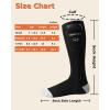 imageVenustas Heated Socks for Men Women with 74V Batteries Rechargeable Electric Gear Washable Ski Socks Heat Up to 11 HRS