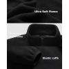 imageVenustas Kids Heated Fleece Jacket with 74V Battery Pack Boys Girls Youth Electric Heated Coat for WinterBlack