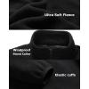 imageVenustas Kids Heated Fleece Jacket with 74V Battery Pack Boys Girls Youth Electric Heated Coat for WinterBlack