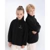 imageVenustas Kids Heated Fleece Jacket with 74V Battery Pack Boys Girls Youth Electric Heated Coat for WinterBlack