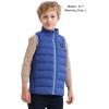 imageVenustas Kids Heated Vest with Battery Pack Boys Girls Lightweight Electric Heated VestNavy