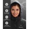 imageVenustas Lightweight Womens Heated Jacket with 12V Battery Versatile Softshell Coat Heated Clothing for Hiking SkiingBlack