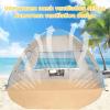 imageVenustas Beach Tent Pop Up Beach Tent Pop Up Beach Shade with UPF 50 Portable Sun Shade Pop Up Tent Light Weight Pop Up Beach Shade for 34 People