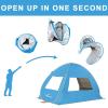 imageVenustas Beach Tent Pop Up Beach Tent Pop Up Beach Shade with UPF 50 Portable Sun Shade Pop Up Tent Light Weight Pop Up Beach Shade for 34 People