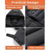imageVenustas Mens Heated Down Jacket with Battery Pack Electric Lightweight Packable Puffer Jacket Heated Coat for OutdoorsBlack