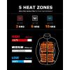 imageVenustas Softshell Heated Jacket for Men with Battery Pack Water Repellent Electric Heated CoatBlack