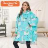 imageVenustas Heated Wearable Blanket Hoodie with Battery Pack 74V Oversized Sherpa Blanket Hoodie Sweatshirt Cozy Warm SoftAlpaca
