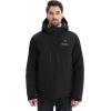imageVenustas 12V Lightweight Mens Heated Jacket with Battery Versatile Soft Shell Heated Coat with Detachable HoodBlack
