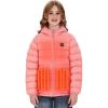 imageVenustas Kids Heated Jacket with Battery Pack Girls Lightweight Electric Heated CoatPink