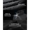 imageVenustas Mens 12V DualControl Heated Vest with Battery Durable Quilted Heated Clothing for Winter Work ampamp Outdoor UseBlack