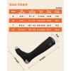 imageVenustas Heated Socks Women Men Rechargeable Electric Socks with Battery Washable Unisex Sock for Ski HuntingBlackGray