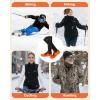 imageVenustas Heated Socks Women Men Rechargeable Electric Socks with Battery Washable Unisex Sock for Ski HuntingBlackGray