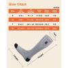 imageVenustas Heated Socks Women Men Rechargeable Electric Socks with Battery Washable Unisex Sock for Ski HuntingGray
