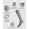imageVenustas Heated Socks with Battery for Men Women Rechargeable Heated Socks For Hunting Ski and Feet WarmGray