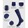 imageVenustas Heated Socks with Battery for Men Women Rechargeable Heated Socks For Hunting Ski and Feet WarmNavy