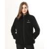 imageVenustas Womens Fleece Heated Jacket with Battery Pack Soft Lightweight Heating Coat for Outdoor ActivitiesBlack