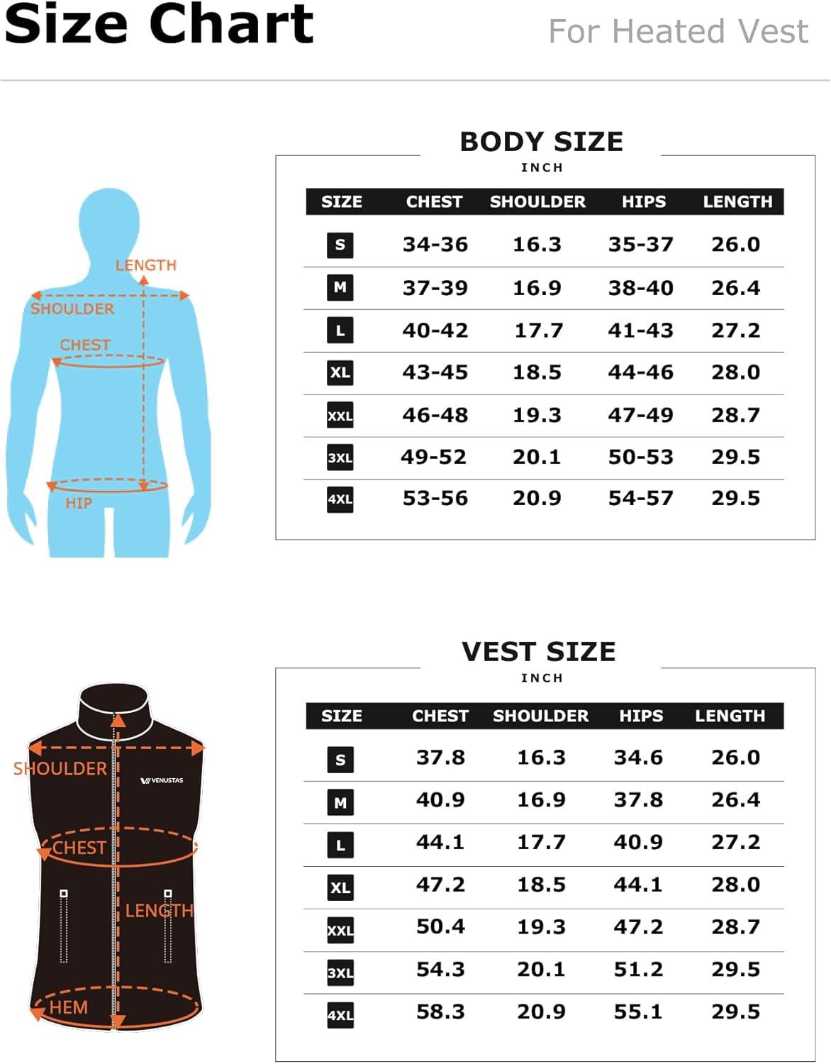 imageVenustas Mens Heated Sweater Vest with Battery 11Hours Warmth Lightweight Soft Knit Heated Vest for OutdoorBlack