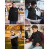 imageVenustas Mens Heated Sweater Vest with Battery 11Hours Warmth Lightweight Soft Knit Heated Vest for OutdoorDark Gray