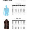 imageVenustas Mens Heated Sweater Vest with Battery 11Hours Warmth Lightweight Soft Knit Heated Vest for OutdoorDark Gray