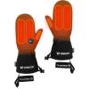 imageVenustas Heated Mittens for Men ampamp Women 14H Battery Gloves with Smart Temperature Control Waterproof Leather Ski GlovesBlack