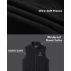 imageVenustas Boys Heated Fleece Vest with Battery Pack Warmer Youth Electric Heating Vest for KidsBlack