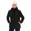 imageVenustas Womens 3in1 Heated Jacket with Battery Waterproof Skiing Jacket with HoodBlack