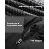 imageVenustas Womens Heated Down Jacket with Battery ampamp Detachable Hood 5 Heating Zones Electric Winter Coat for Outdoor ampamp TravelBlack