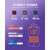 imageVenustas Womens Heated Vest with Battery Lightweight Quilted Vest for WomenPurple