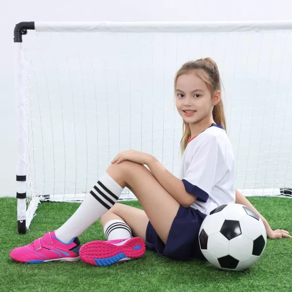 firelli Kids Athletic Turf Soccer Cleats Boys Girls Comfortable Soccer Shoes