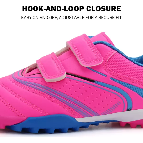 firelli Kids Athletic Turf Soccer Cleats Boys Girls Comfortable Soccer Shoes