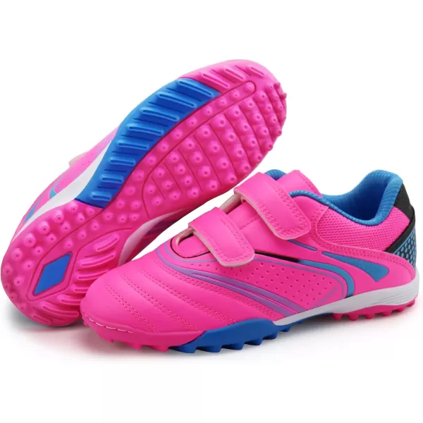 firelli Kids Athletic Turf Soccer Cleats Boys Girls Comfortable Soccer Shoes