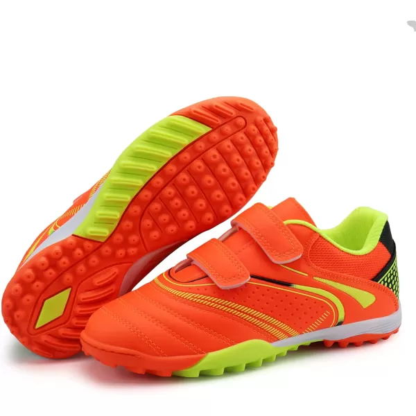 firelli Kids Athletic Turf Soccer Cleats Boys Girls Comfortable Soccer Shoes