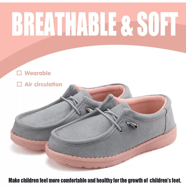 firelli Kids Loafers Boys Girls Canvas Walking Shoes School Shoes