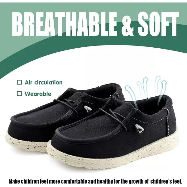 firelli Kids Loafers Boys Girls Canvas Walking Shoes School Shoes