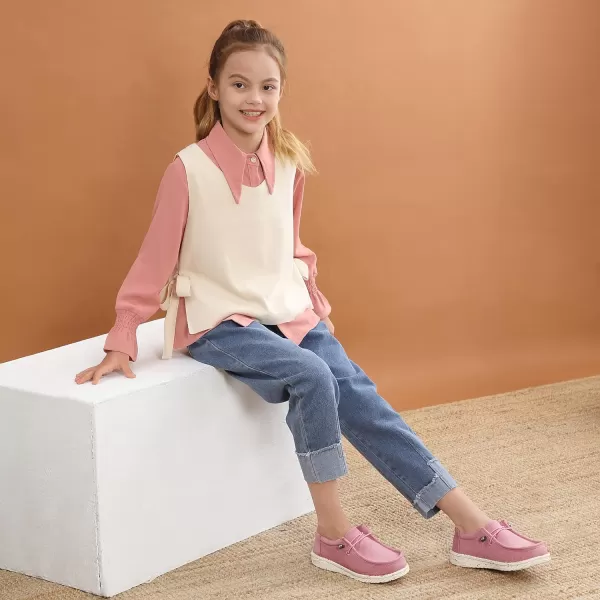 firelli Kids Loafers Boys Girls Canvas Walking Shoes School Shoes