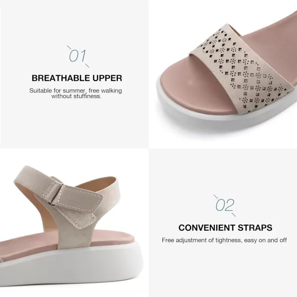 firelli Women Fashion Summer Sandals Ladies Comfortable Open Toe Sandals