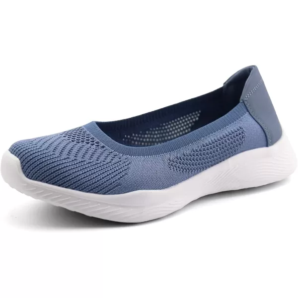 firelli Women Slip On Loafer Casual Flats Mesh Walking Shoes