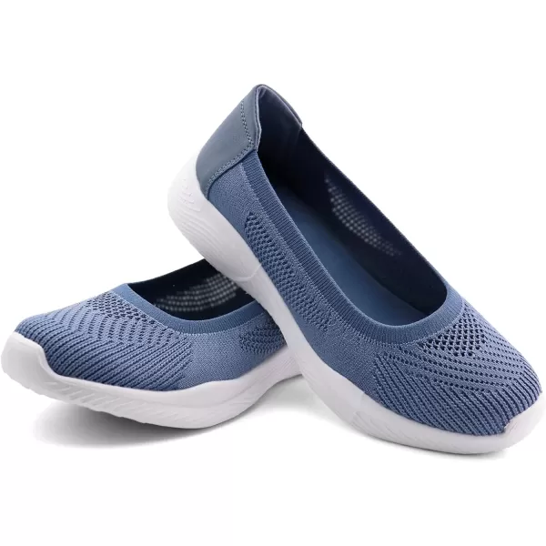 firelli Women Slip On Loafer Casual Flats Mesh Walking Shoes