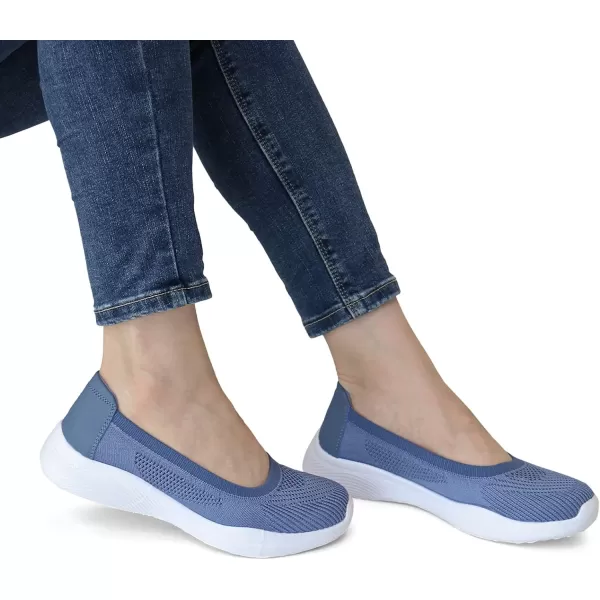 firelli Women Slip On Loafer Casual Flats Mesh Walking Shoes