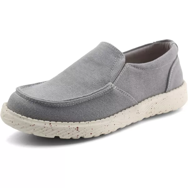 firelli Womens Casual Slip-on Canvas Loafer Walking Flat Shoes