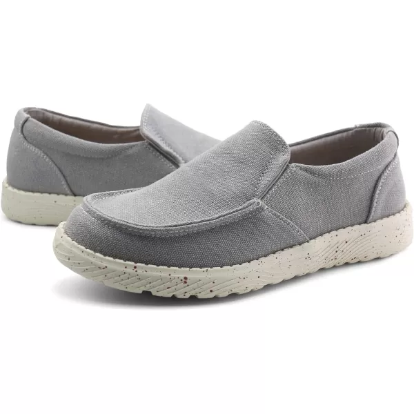 firelli Womens Casual Slip-on Canvas Loafer Walking Flat Shoes