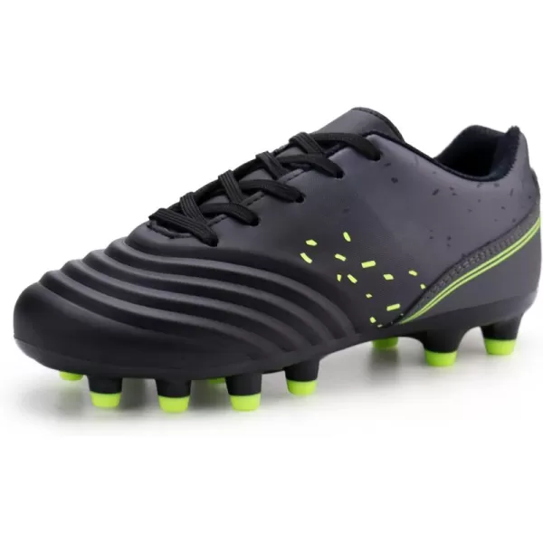 firelli Kids Athletic Soccer Cleats Boys Girls Lace-up Outdoor Football Shoes